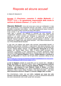 Alcune accuse - Alberto B. Mariantoni