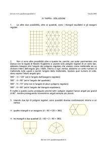 Soluzione - Quaderno a quadretti