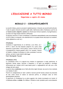 l`educazione a tutto mondo