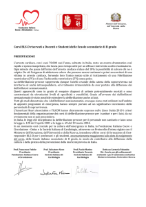 programmi - Fondazione Italiana Cuore e Circolazione