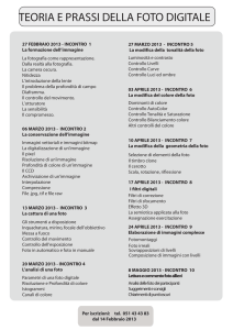 teoria e prassi della foto digitale