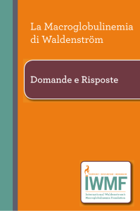 La Macroglobulinemia di Waldenström