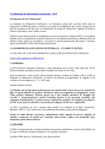 Sindrome da alienazione genitoriale
