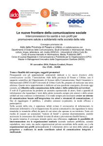 Le nuove frontiere della comunicazione sociale