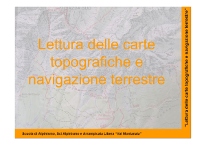TOPOGRAFIA CORSO ROCCIA 2017