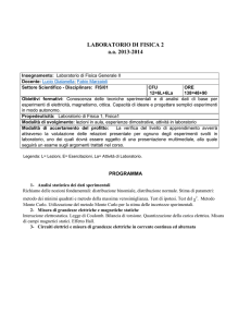 GEOMETRIA 2 - Dipartimento di Matematica e Fisica