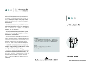 PDF disponibile - Laboratorio di analisi cliniche a matera