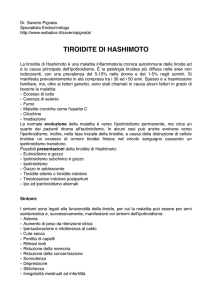Tiroidite di Hashimoto