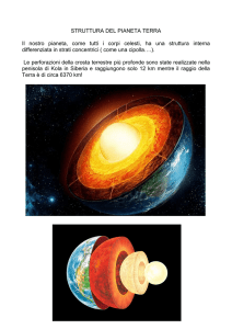 Struttura Terra  - I.C. Ferrari Pontremoli
