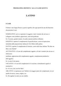 latino - Nuove Scuole