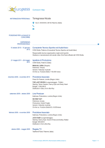 Curriculum - sicilia5stelle