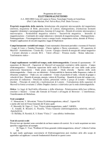ELETTROMAGNETISMO