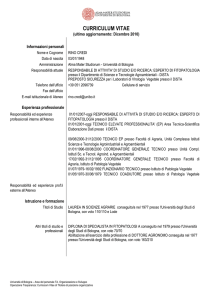Rino Credi - Università di Bologna
