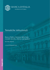 Tematiche istituzionali