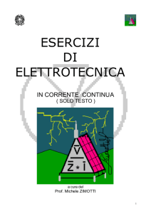 ESERCIZI DI ELETTROTECNICA