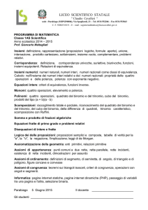 Lettera bocciati - liceo Cavalleri