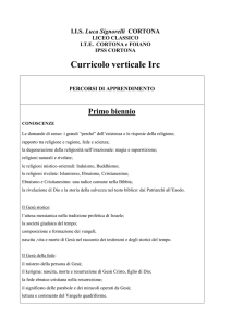 Religione cattolica - IIS “Luca Signorelli” – Cortona
