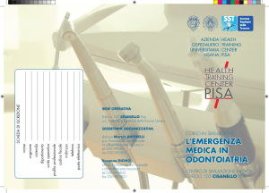 l`emergenza medica in odontoiatria