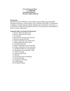 Programma - Dipartimento di Fisica