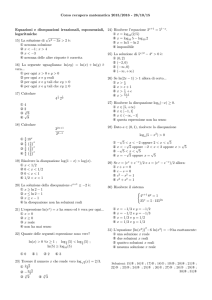 Corso recupero matematica 2015/2016