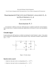 Esercitazione N. 3
