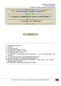 L`Islam, Maometto e il Corano a confronto con le Scritture e la Storia