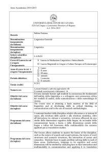 Linguistica generale