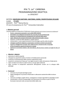 Programmazione - IPIA Emanuela Loi Carbonia Sant`Antioco