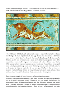 L`arte Cretese e il volteggio del toro o Taurocatapsia del Palazzo di