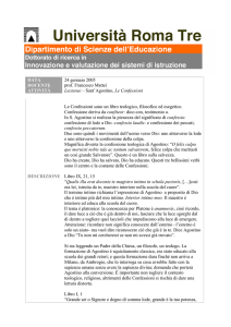 DATA 24 gennaio 2005 DOCENTE prof. Francesco Mattei ATTIVITÀ