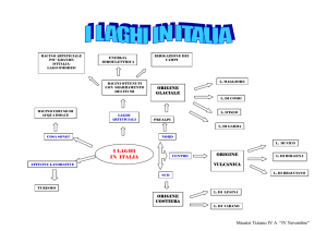 I LAGHI IN ITALIA Maurizi Tiziano IV A “IV Novembre”