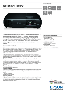 Vedi Scheda Tecnica