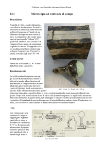 62.1 Microscopio ad emissione di campo