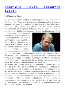 Gabriele Lavia incontra Amleto