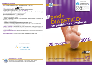 piede DIABETICO - Ospedale di Erba