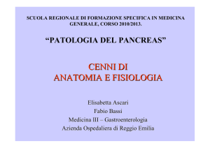 CENNI DI ANATOMIA E FISIOLOGIA