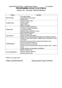 fisica - Liceo Modigliani