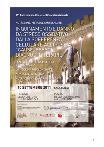 Atti XVI Convegno Medico scientifico 2011