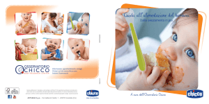 Guida all`alimentazione del bambino.
