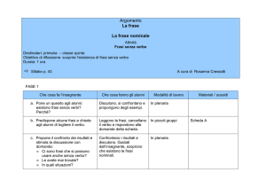 8 - La frase - la frase nominale