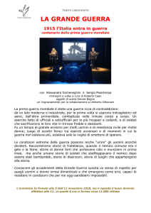 la grande guerra - Istituto Comprensivo "Fermi" RIMINI