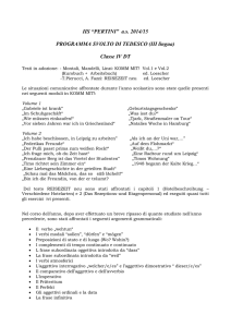 IIS “PERTINI” a.s. 2014/15 PROGRAMMA SVOLTO DI TEDESCO (III