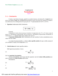 Termologia.
