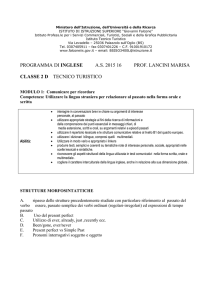INGLESE CL 2 - Istituto di Istruzione Superiore Giovanni Falcone