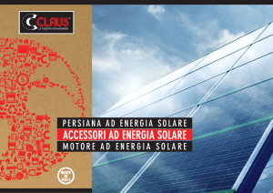 accessori ad energia solare
