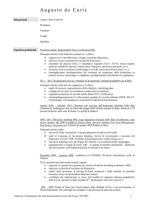 CV De Caris Augusto