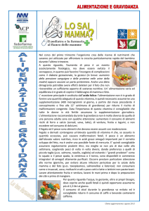 Alimentazione e Gravidanza