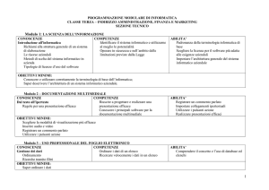 PROGRAMMA DI ITALIANO a - "A. Meucci"