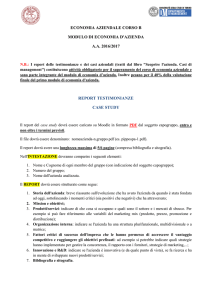 ECONOMIA AZIENDALE CORSO B MODULO DI ECONOMIA D