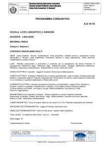 5I - Oddi - Fisica - Liceo Linguistico "A.MANZONI"